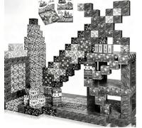 LUVTOY Construction Magnetique Enfant - Cube Magnétique - Longue Durée de Jeu Aimant Magnetic avec Jeux Aimants Bloc Magnetique- Vie détachables-Jouet Éducatif Montessori pour Enfants 3-10 Ans