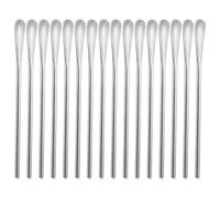 Luvtree Lot de 16 cuillères mélangeuses modernes et élégantes en acier inoxydable de 15,8 cm
