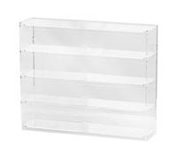 Luwecf 1/64 Affichage de voiture moulante, vitrine à collectionner, 1: 64 parking pour les collectionneurs de modèles, 4 Couches, M