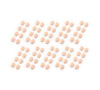 Luwecf 10 Feuilles Coussinets de Nez pour Lunettes Mousse Épaisse EVA Douce Autocollante Soulagement Pression Adaptés Montures Lunettes Activités Extérieures, Peau Ovale