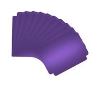 Luwecf 10 Organisateurs de Cartes à Collectionner pour Cartes de Sport et Consoles de Jeu, violet