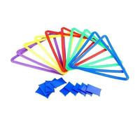 Luwecf 10 Pièces et Hell E pour Jeu D'agilité pour L'enseignement, Triangle