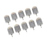 Luwecf 10pcs Miniature 1-6v Small 130 DC Motor Car Four-Wheel Drive Motor Model