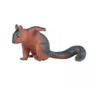 Luwecf 2 Figurines D'animaux Sauvages à Haute Simulation, Modèle pour Sac à Friandises, Ornement de Table, Gris écureuil