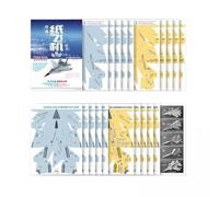 Luwecf 2 Modèles D'avion En Papier Innovants pour L'apprentissage et L'affichage