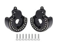 Luwecf 2 Pièces Brass Cover Couvercle Lourd avant Arrière Poids En Laiton CNC Accessoire Amélioré pour Essieu Voiture RC Convient à L'Installation à La Compé, Couverture Arrière