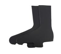 Luwecf 2 Pièces Couvre-chaussures Cyclisme Imperméables Antidérapants Silicone Protecteurs Chaussures Vélo Route VTT Résistants Adaptés Sorties Cyclistes Hom, Noir M