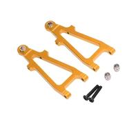 Luwecf 2 Pièces RC Car avant de Suspension Inférieure Armes pour 1:20 Échelle C8811, or