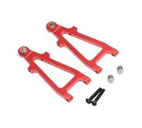 Luwecf 2 Pièces RC Car avant de Suspension Inférieure Armes pour 1:20 Échelle C8811, Rouge