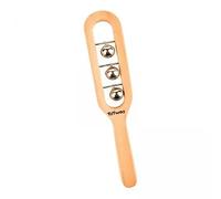 Luwecf 2x Clochettes à Main En Bois à Percussion Solide pour Bébés Nouveau-nés