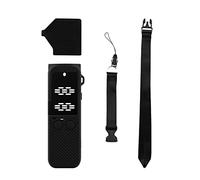 Luwecf 2x Coque de Protection En Silicone avec Lentille de Lanière pour Pocket 2 Noir Type4