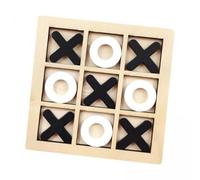 Luwecf 2x Jeu de Société En Bois Toe, Stratégie, Jeu de Table Basse pour Intérieur et Extérieur