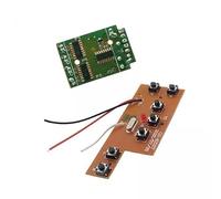 Luwecf 2x Module émetteur et Récepteur de Télécommande 7CH Haute Performance pour Véhicules RC