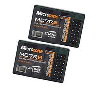 Luwecf 2x Récepteur 7 Canaux MC7RB pour émetteur Système Microzone 2.4Ghz S-FHSS