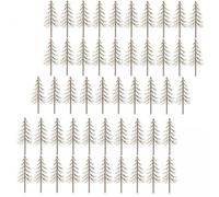 Luwecf 2x50 Pièces Arbres Dioramas pour Paysage Miniature Chemins de Fer Bricolage