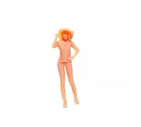 Luwecf 3x Figurines Miniatures 1/64 pour Diorama de Rue
