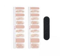 Luwecf 4 X 20 Bandes de Vernis Gel pour Ongles, Idéales Comme Cadeaux D'anniversaire Ou pour Décorer Les Ongles à Domicile. Ces Bandes de Gel Durcissent, 2 pièces