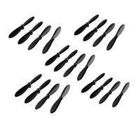 Luwecf 40 Pcs Hélices pour Mini Drone Multi, Le noir
