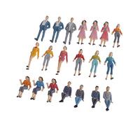 Luwecf 50 Pcs Modèle de Poupée Sable 1:50 Bâtiment DIY, 20PCS