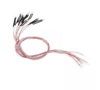 Luwecf 5x10 Pièces Pré-câblées 3mm Ampoule LED Diodes électroluminescentes DC3V RGB Changement Rapide