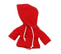 Luwecf Action Figure Hoodie Destiné Figurine D'Action Sweat à Capuche Haut Long Tissu Confortable Adapté Collection Miniature Création DIY Décoration, Rouge