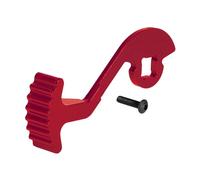 Luwecf Adaptateur de Volant de Télécommande, Adaptateur de Commande Manuelle, Remplacement Robuste, Transmetteurs RC Compacts, Volant pour NB4 Pro, Rouge