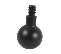 Luwecf Adaptateur Tête Boule 20mm Support Vis 1/4 Accessoire Photographie Conversion Fixation Universelle Métal Compact Discret Adapté Voiture Usage, Court