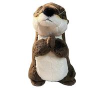 Luwecf Animaux En Peluche pour Enfants, Décorations de Baby Shower, Décoration de Chambre D'enfant, Animaux de La Rivière pour Tout-petits, Loutre de Rivière, 20CM