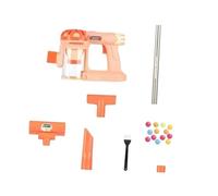 Luwecf Aspirateur Jouet Éducatif Jeu D'Imitation Kit de Nettoyage pour Enfants Développant Le Sens des Responsabilités Adapté Aux Petits Aides de Maison, Orange