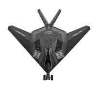 Luwecf Avion de Chasse en Alliage, Modèle Lumineux et Sonore, Cadeau pour Garçons, F117