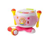 Luwecf Batterie Interactive pour Bébé pour L'apprentissage et Le Développement Précoces, ROSE