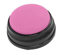 Luwecf Bouton D'enregistrement Sonore Enregistrable, Jouet Interactif de Communication, Bouton D'enregistrement Vocal pour Le Dressage Des Animaux de