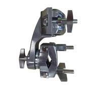 Luwecf Bride Batterie Support Support de Montage pour Tambour Accessoire Carré Percuteur Réglable Pièce de Fixation Matériel Drum Alliage Robuste Adapté, 11.2 Cm X 5.9 Cm X