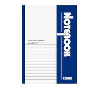 Luwecf Cahier pour étudiants ligné papier 55 pour prise notes, pour pour les rappels, A4/100 feuilles