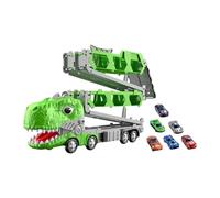 Luwecf Camion de transport de dinosaures avec piste d'éjection, 12 Voitures