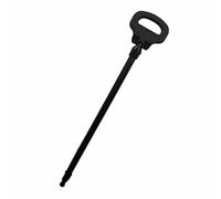 Luwecf Canne Siège de Marche Transformable Appui Robuste Léger Surface de Siège Confortable Prise en Main Sécurisée Adaptée aux Randonnées, Noir