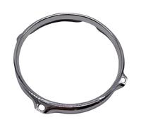 Luwecf Cerclage de Tambour pour Remplacement Professionnel Accessoire de Batterie Montage Décoratif Facile à Installer pour Une Meilleure Clarté Sonore, Diamètre 15.2 Cm