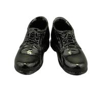 Luwecf Chaussures pour Figurine Articulée 1:6, Costume de Poupée, Chaussures En Cuir, Accessoires Photo Mini Formels pour Hommes, Déguisement pour Figurines