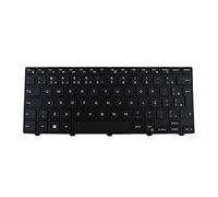 Luwecf Clavier Brésilien Clavier Remplacement Portable Complet Portugais Plastique avec Cadre pour 14-3000 Adapté Maison Bureau 290×150×5mm