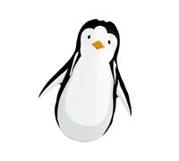 Luwecf Costume de Pingouin Tenue Animal pour Déguisement Costume Carnaval Polyester Doux Habit pour Festivals et Spectacles Convenable pour Jeux de Rôle En F, 109 Cm X 118 Cm