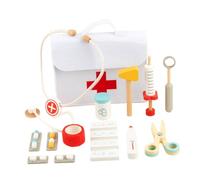 Luwecf Docteur Play Gift Pretend Doctor Playset pour Les Tout-petits Filles Garçons
