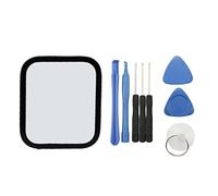 Luwecf Écran Verre de Remplacement pour Montre Lentille Frontale Externe Kit Réparation Verre Avant Pièce de Verre de Protection Conception en Verre Trempé, 40mm