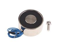 Luwecf Electromagnétisme Mini Solénoïde DC Électrique Lifting Compact En Fer et Cuivre avec Zone Plate Surface Gel Adapté pour Convoyeur Machin, 12v 250n