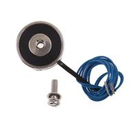 Luwecf Electromagnétisme Mini Solénoïde DC Électrique Lifting Compact En Fer et Cuivre avec Zone Plate Surface Gel Adapté pour Convoyeur Machin, 6v 50n