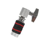 Luwecf Embrayage de Charleston Support de Cymbale Pièce de Batterie Accessoire Musical avec Vis à Ailettes Antidérapante Convient pour La Mise à, Argent