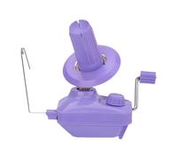Luwecf Enrouleur de Laine Manuel Outil Manuel pour Pelote Matière Pp Robuste Dispositif pour Filetage de Laine Pratique et Silencieux Adaptée Au Tricot, violet