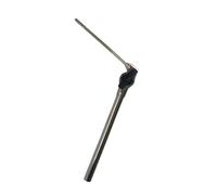 Luwecf Ensemble Complet de Batterie pour Percussion En Acier Inoxydable, 31cmx25cm