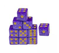 Luwecf Ensemble de 10 Dés Fantaisie pour Soirées de Jeux, 4 pièces