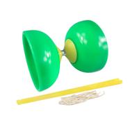 Luwecf Ensemble de Diabolo Chinois pour Pratique et Loisirs en Famille, Vert