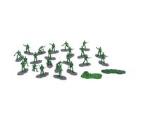 Luwecf Ensemble de Dioramas Miniatures de 18 Pièces : 35 Pièces pour Activités Créatives, Vert